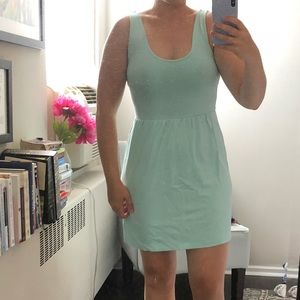 J. Crew Light Blue Button Back Dress Size XS